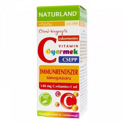 NATURLAND C-VITAMIN CSEPP GYEREKEKNEK