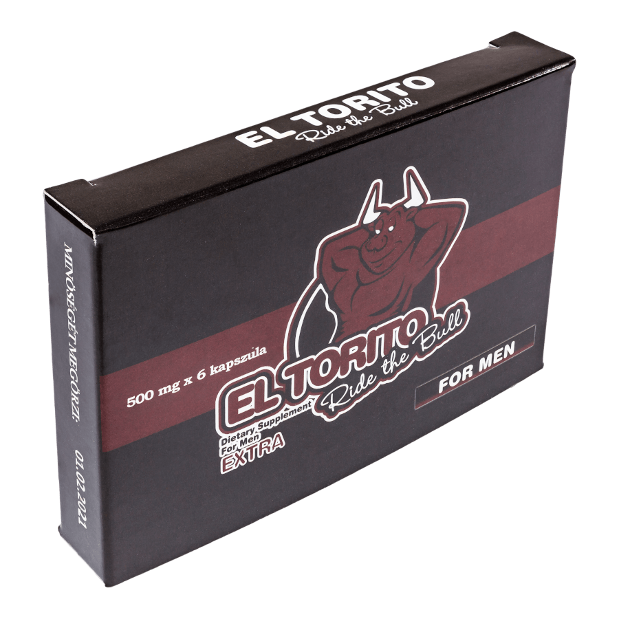 El Torito potencianövelő kapszula kiemelkedő hatással